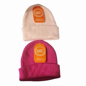 Wonder Nation Toddler Beanie Set